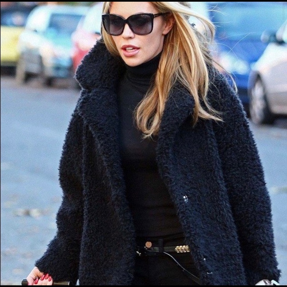 Sandro teddy bear coat